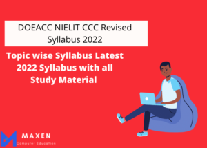 DOEACC NIELIT CCC Revised Syllabus 2022